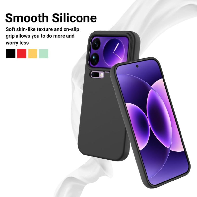 Coque Xiaomi 17 Pro Max Silicone Liquide à Lanière