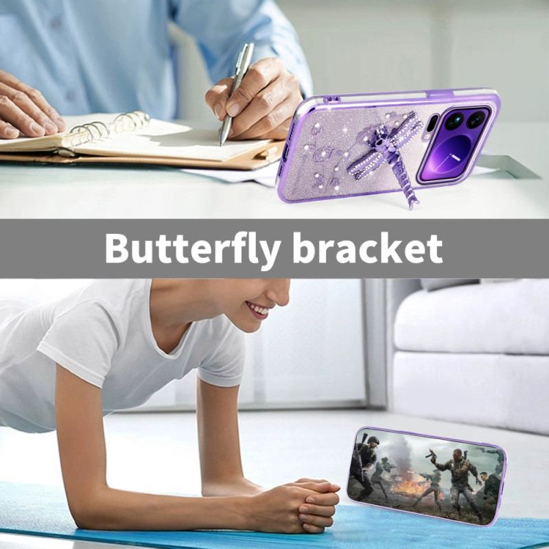 Coque Xiaomi 17 Pro Max Support Libellule KADEM