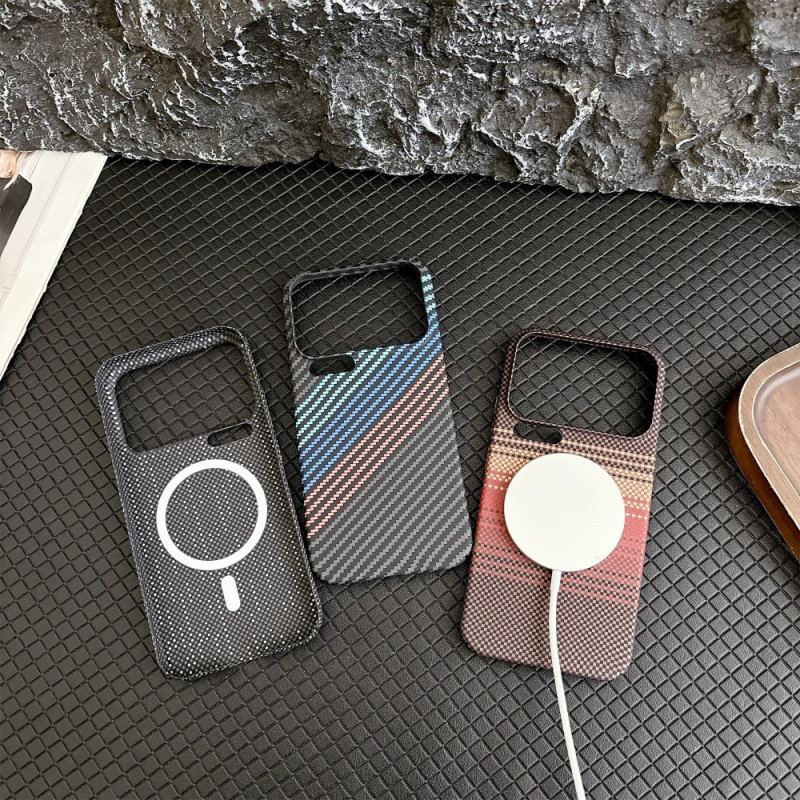 Coque Xiaomi 17 Pro Max Texture Fibre de Carbone Design