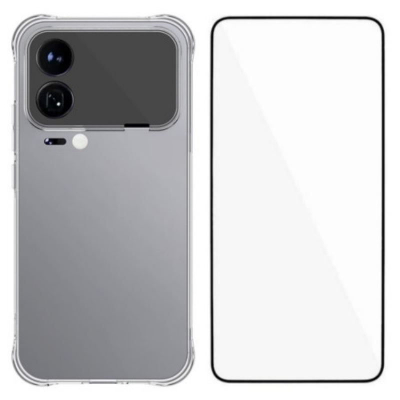 Coque Xiaomi 17 Pro Max Transparente Renforcée avec Protection Écran