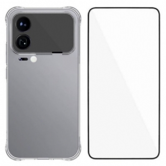 Coque Xiaomi 17 Pro Max Transparente Renforcée avec Protection Écran