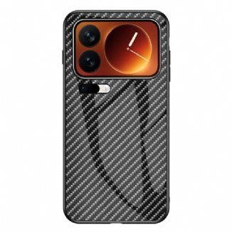 Coque Xiaomi 17 Pro Max Verre Trempé Fibre Carbone
