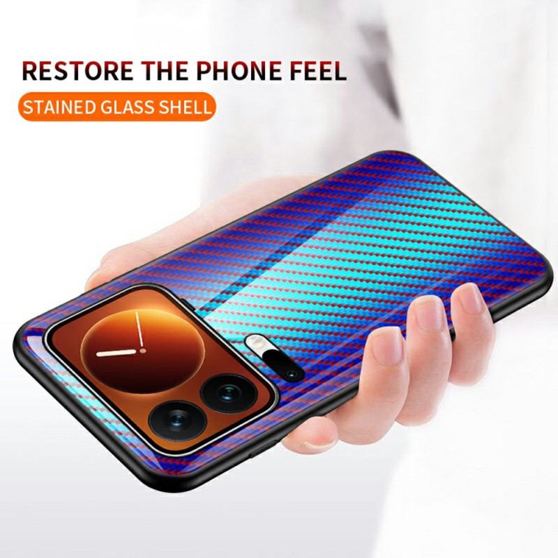 Coque Xiaomi 17 Pro Max Verre Trempé Fibre Carbone