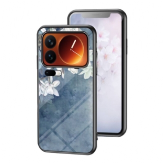 Coque Xiaomi 17 Pro Max Verre Trempé Motif Floral