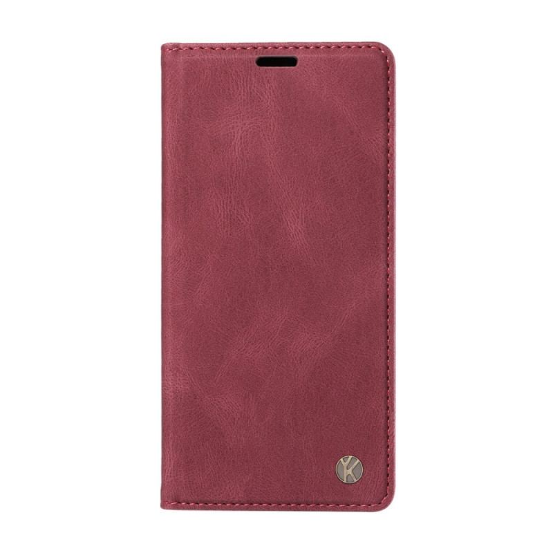 Flip Cover Xiaomi 17 Pro Max Effet Daim YIKATU