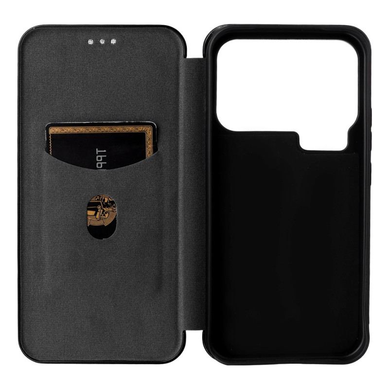 Flip Cover Xiaomi 17 Pro Max Fibre Carbone