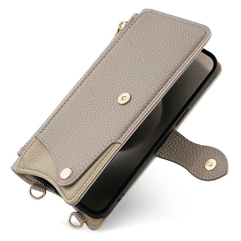 Housse Xiaomi 17 Pro Max Bandoulière Chaînette