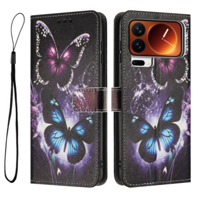 Housse Xiaomi 17 Pro Max Deux Papillons