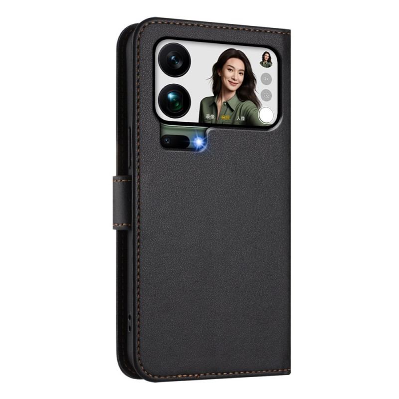 Housse Xiaomi 17 Pro Max Effet Cuir Uni