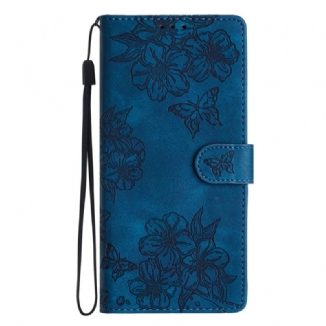 Housse Xiaomi 17 Pro Max Motif Papillon et Fleurs
