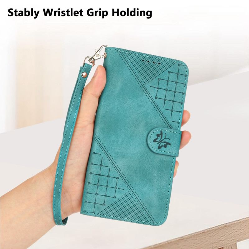 Housse Xiaomi 17 Pro Max Papillon et Design Géométrique