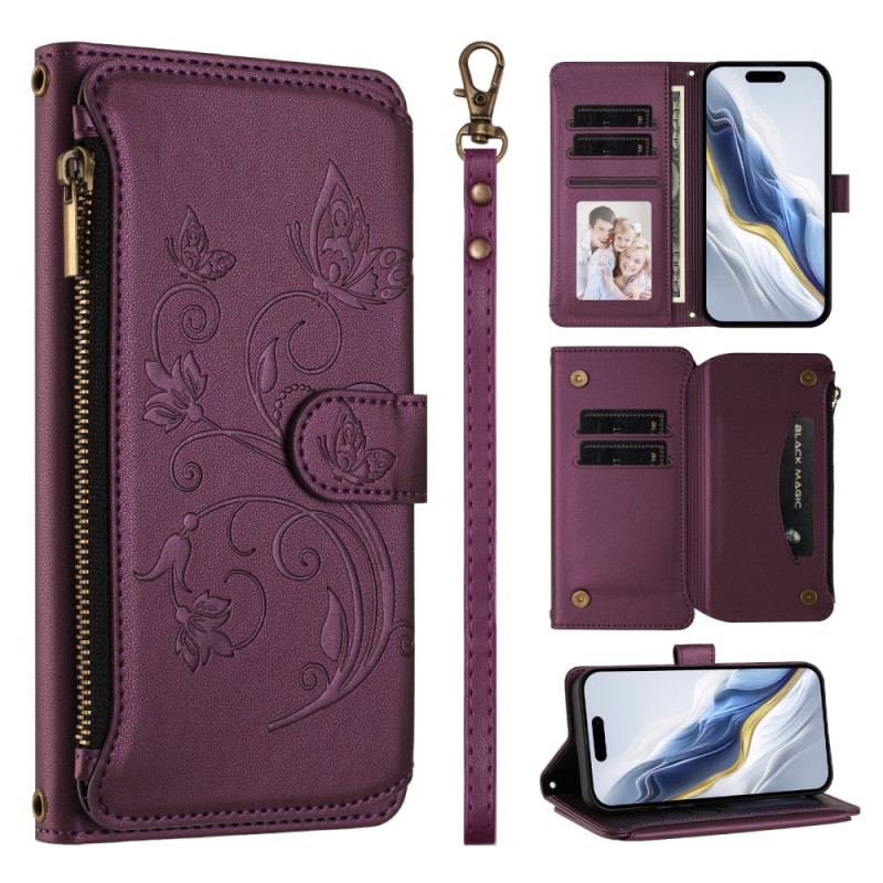 Housse Xiaomi 17 Pro Max Portefeuille Floral