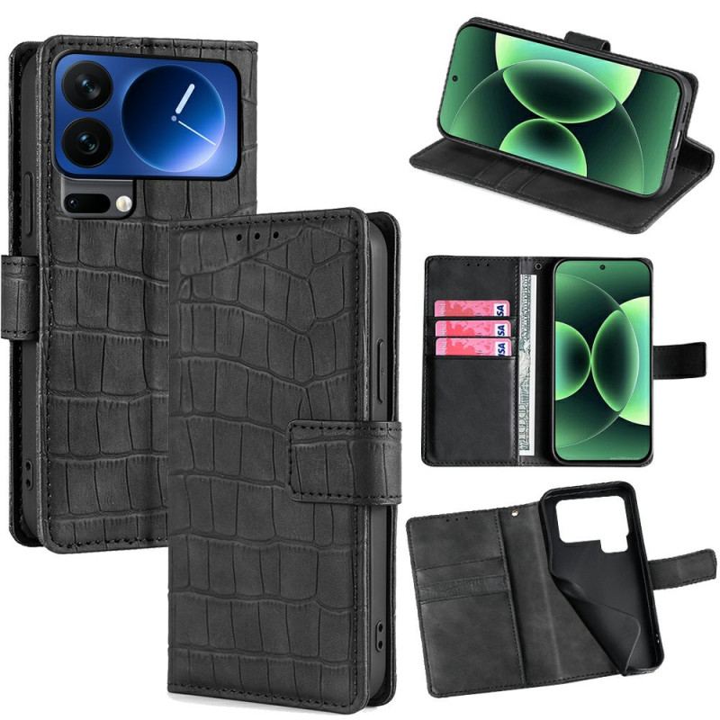 Housse Xiaomi 17 Pro Max Texture Crocodile