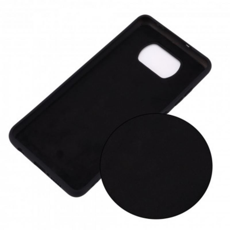 Coque Poco X3 / X3 Pro / X3 NFC Conception Silicone Liquide avec Lanière