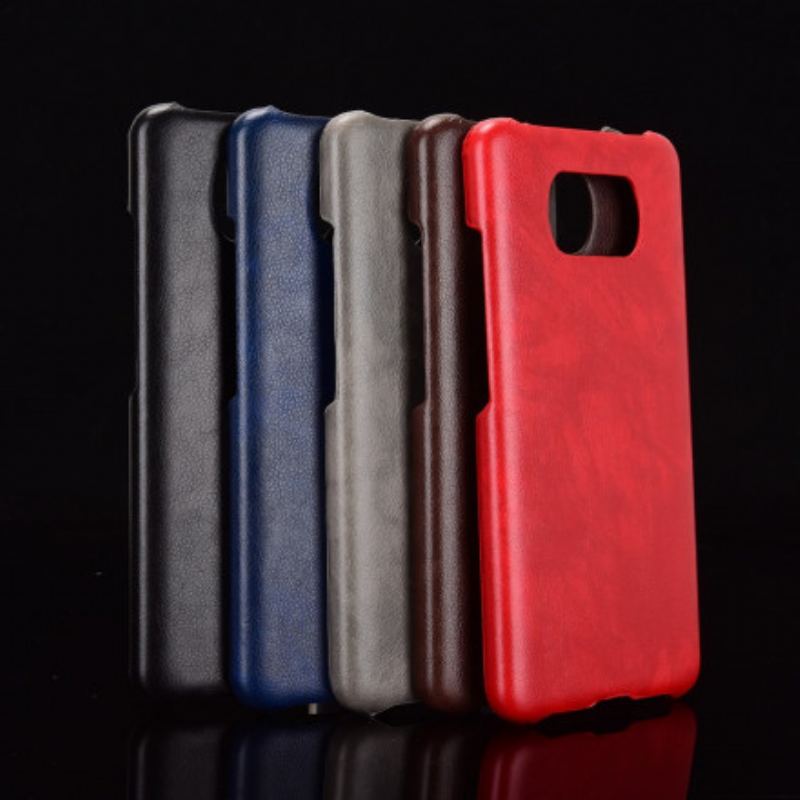 Coque Poco X3 / X3 Pro / X3 NFC Effet Cuir Litchi Performance