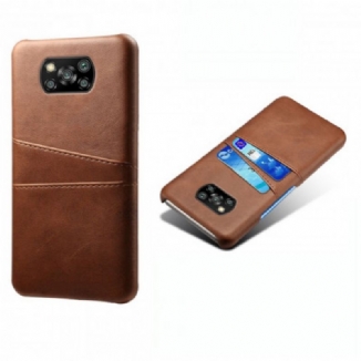 Coque Xiaomi Poco X3 / X3 Pro / X3 NFC Double Porte Cartes KSQ