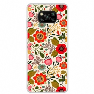 Coque Xiaomi Poco X3 / X3 Pro / X3 NFC Tapisserie Fleurie