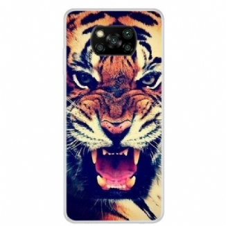 Coque Xiaomi Poco X3 / X3 Pro / X3 NFC Tigre de Face