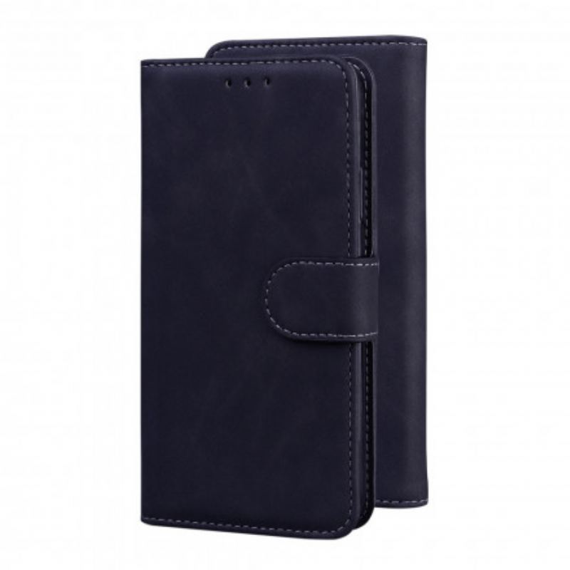Housse Poco X3 / X3 Pro / X3 NFC Effet Cuir Monochrome