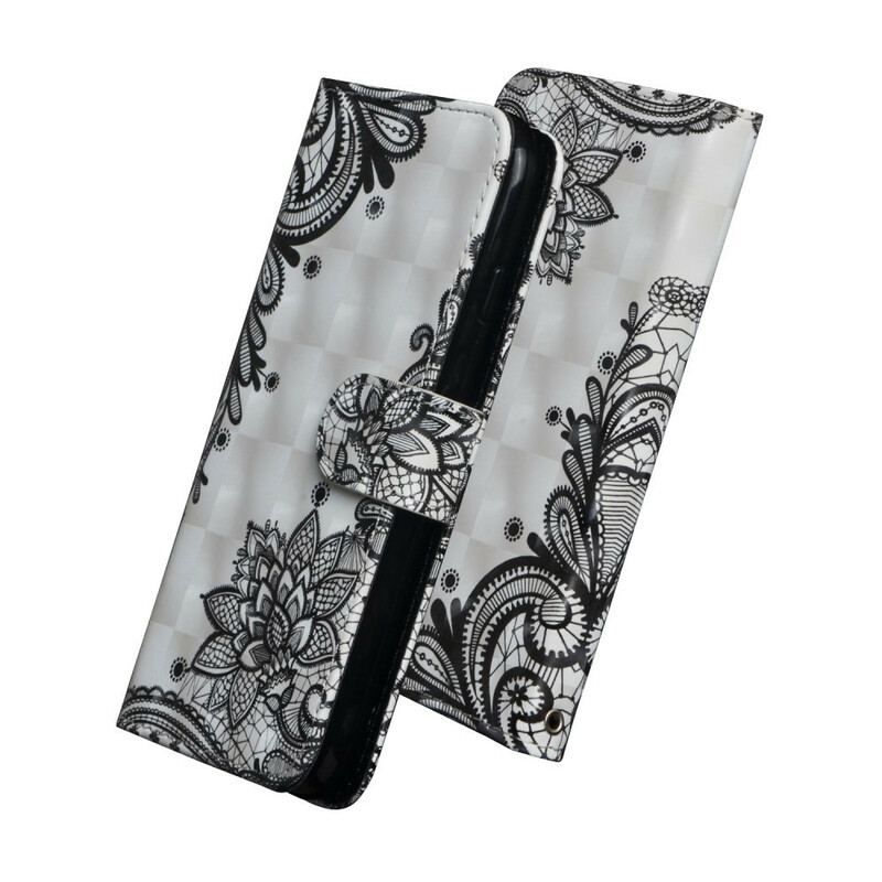Housse Poco X3 / X3 Pro / X3 NFC Fleurs Dentelle