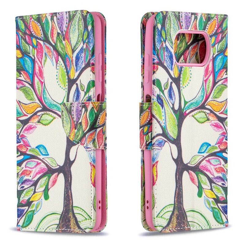 Housse Xiaomi Poco X3 / X3 Pro / X3 NFC Arbre Coloré