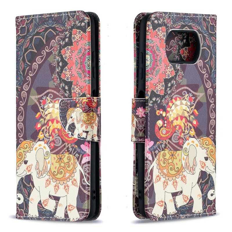 Housse Xiaomi Poco X3 / X3 Pro / X3 NFC Éléphants Indiens