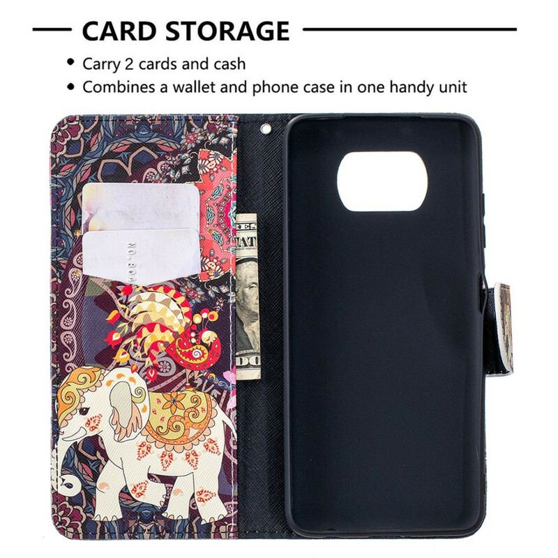 Housse Xiaomi Poco X3 / X3 Pro / X3 NFC Éléphants Indiens