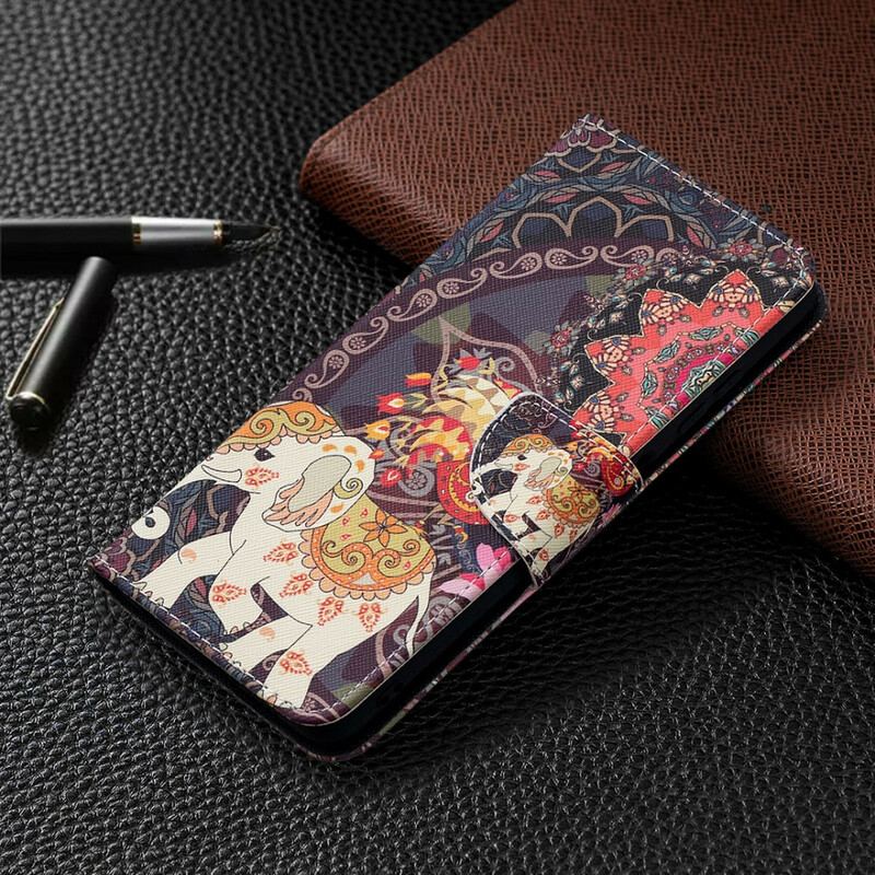 Housse Xiaomi Poco X3 / X3 Pro / X3 NFC Éléphants Indiens