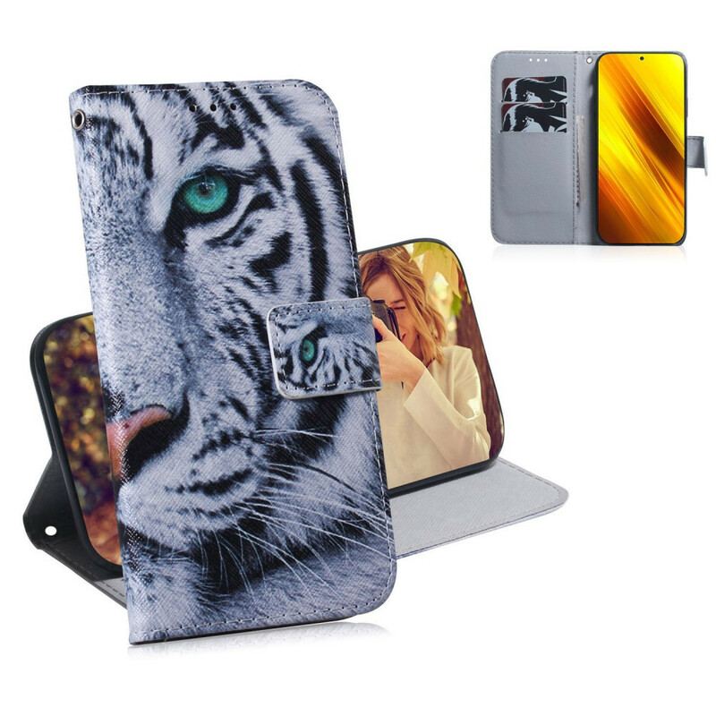 Housse Xiaomi Poco X3 / X3 Pro / X3 NFC Face de Tigre
