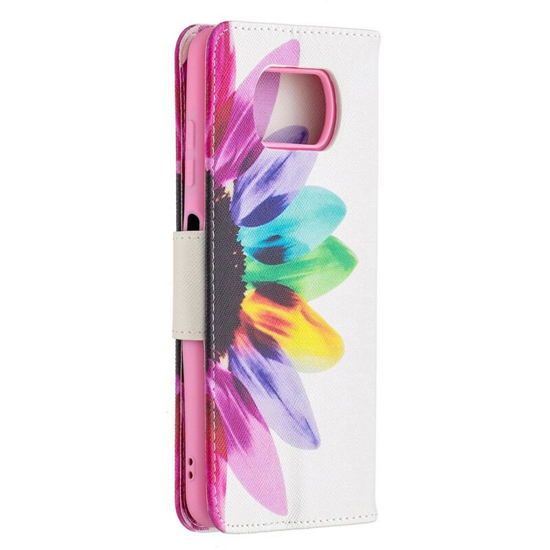 Housse Xiaomi Poco X3 / X3 Pro / X3 NFC Fleur Aquarelle