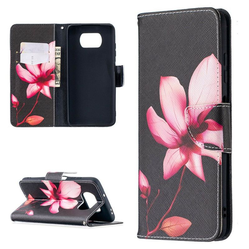 Housse Xiaomi Poco X3 / X3 Pro / X3 NFC Fleur Rose