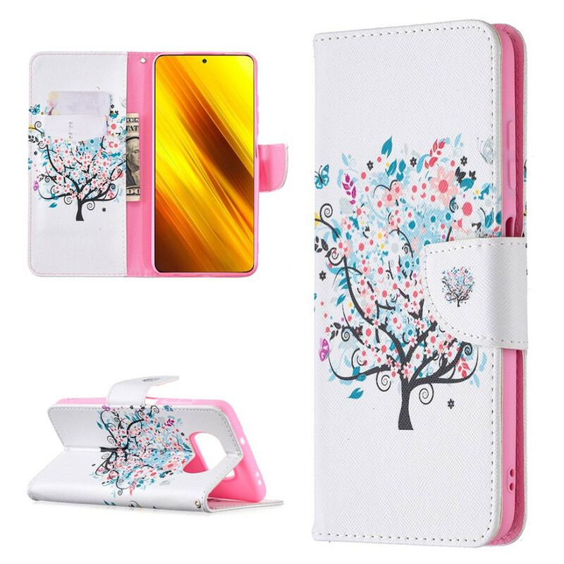Housse Xiaomi Poco X3 / X3 Pro / X3 NFC Flowered Tree
