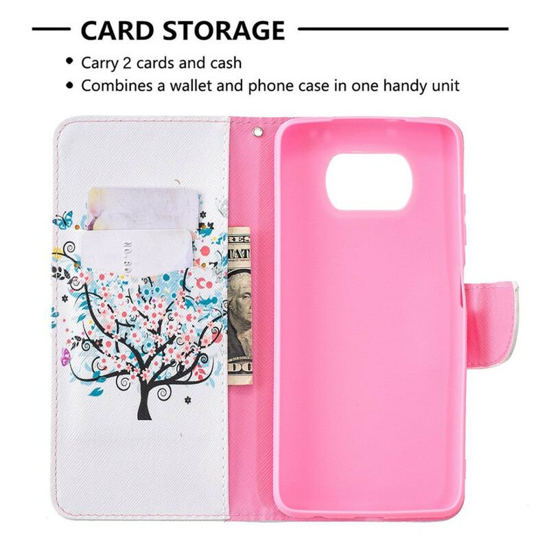 Housse Xiaomi Poco X3 / X3 Pro / X3 NFC Flowered Tree