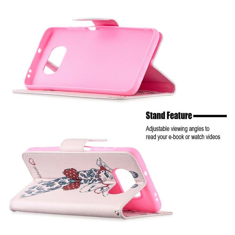 Housse Xiaomi Poco X3 / X3 Pro / X3 NFC Girafe Intello