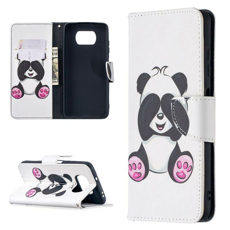 Housse Xiaomi Poco X3 / X3 Pro / X3 NFC Panda Fun