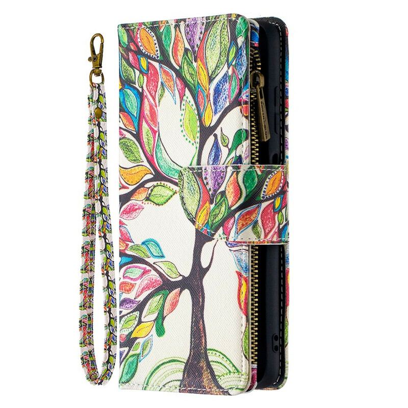 Housse Xiaomi Poco X3 / X3 Pro / X3 NFC  Poche Zippée Arbre