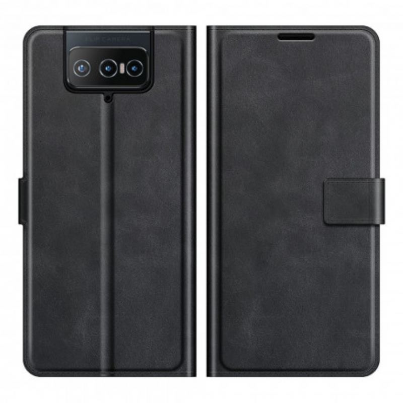 Housse Asus Zenfone 8 Flip Simili Cuir Slim