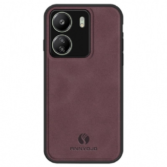 Coque Xiaomi Redmi 13C / Poco C65 Style Cuir ANNYOJO