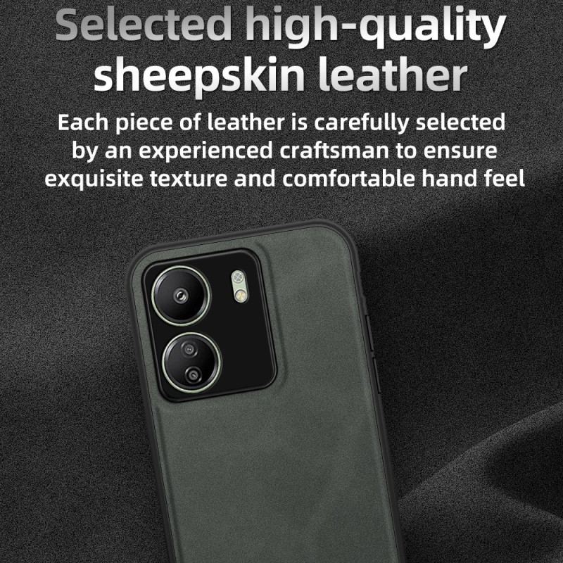 Coque Xiaomi Redmi 13C / Poco C65 Style Cuir ANNYOJO