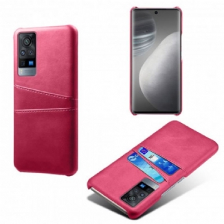 Coque Vivo X60 Pro Double Porte Cartes KSQ
