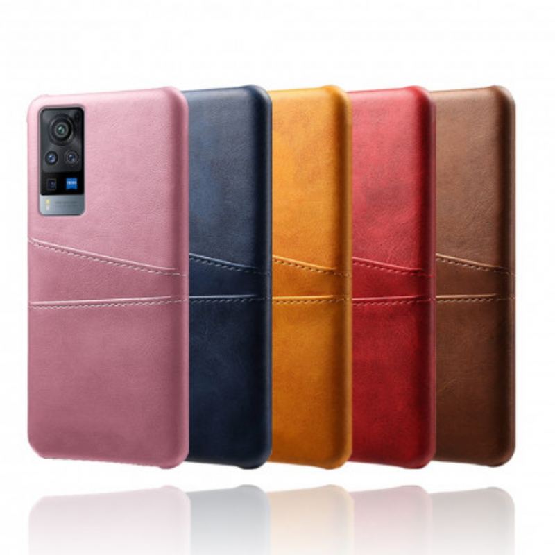 Coque Vivo X60 Pro Double Porte Cartes KSQ