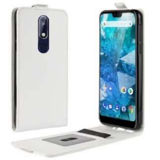 Housse Nokia 7.1 Rabattable Retro