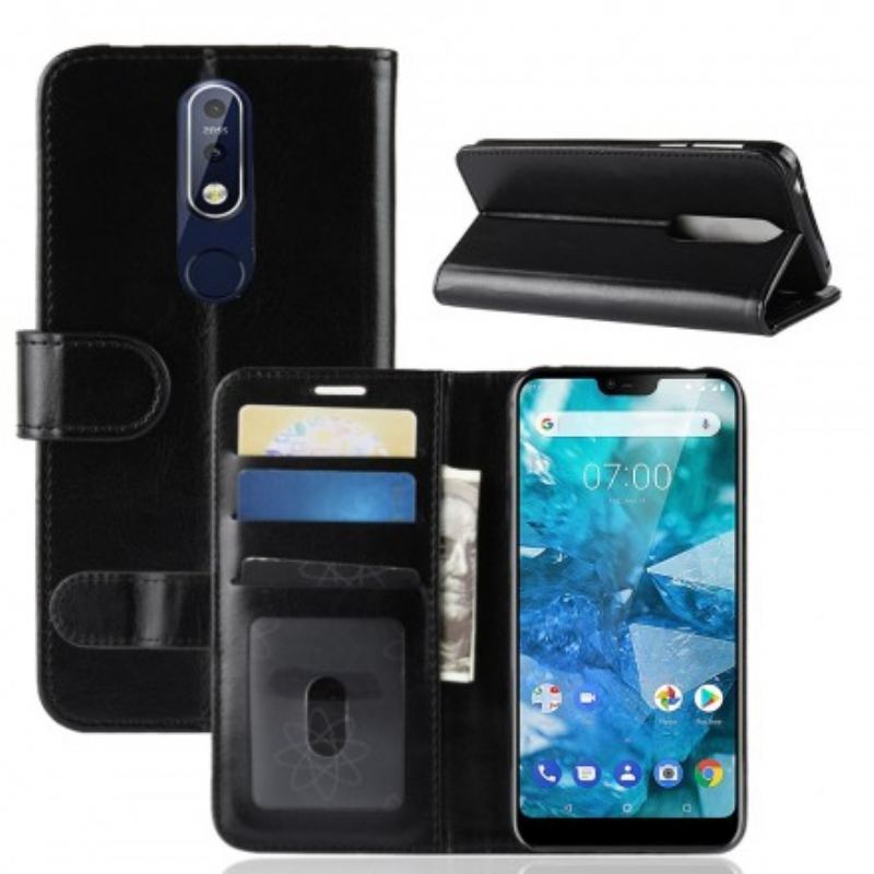 Housse Nokia 7.1 Simili Cuir Ultra