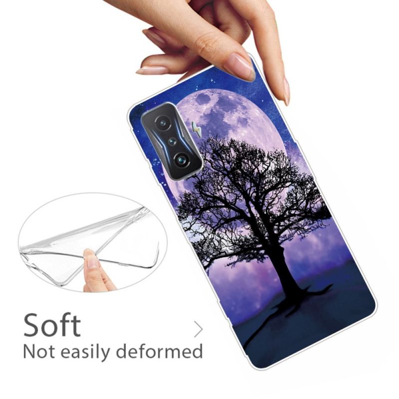 Coque Poco F4 GT Arbre et Lune