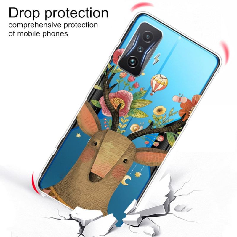 Coque Poco F4 GT Cerf Tribal