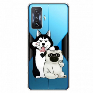 Coque Poco F4 GT Chien et Chat