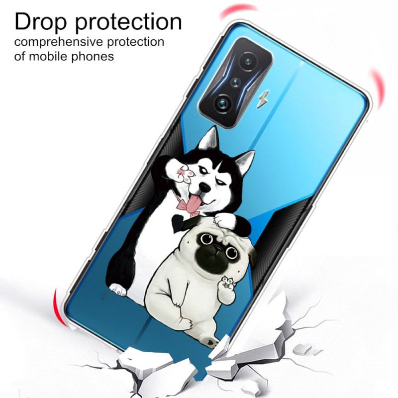 Coque Poco F4 GT Chien et Chat