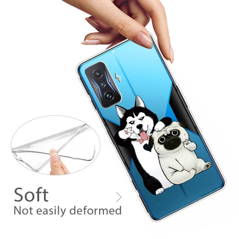 Coque Poco F4 GT Chien et Chat