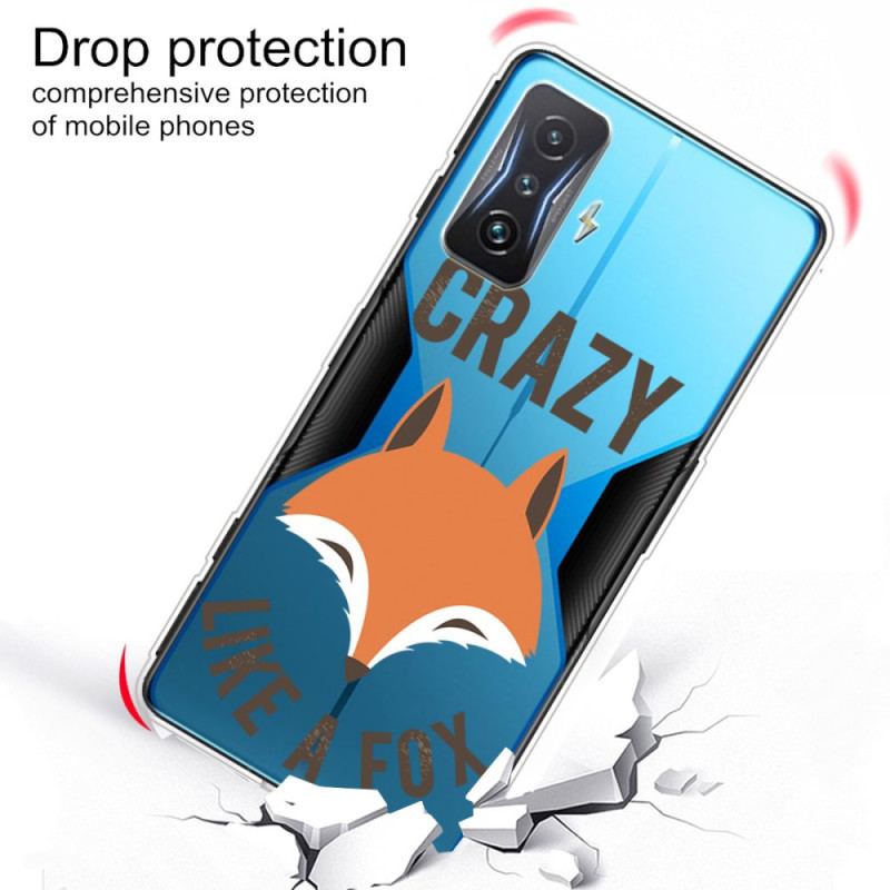 Coque Poco F4 GT Crazy Like a Fox