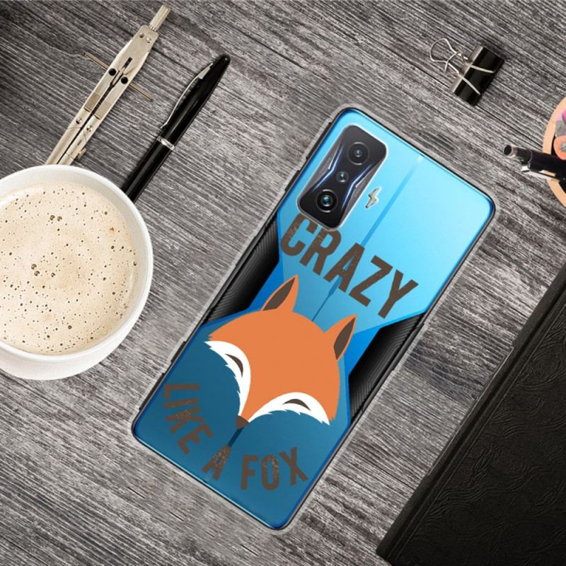 Coque Poco F4 GT Crazy Like a Fox